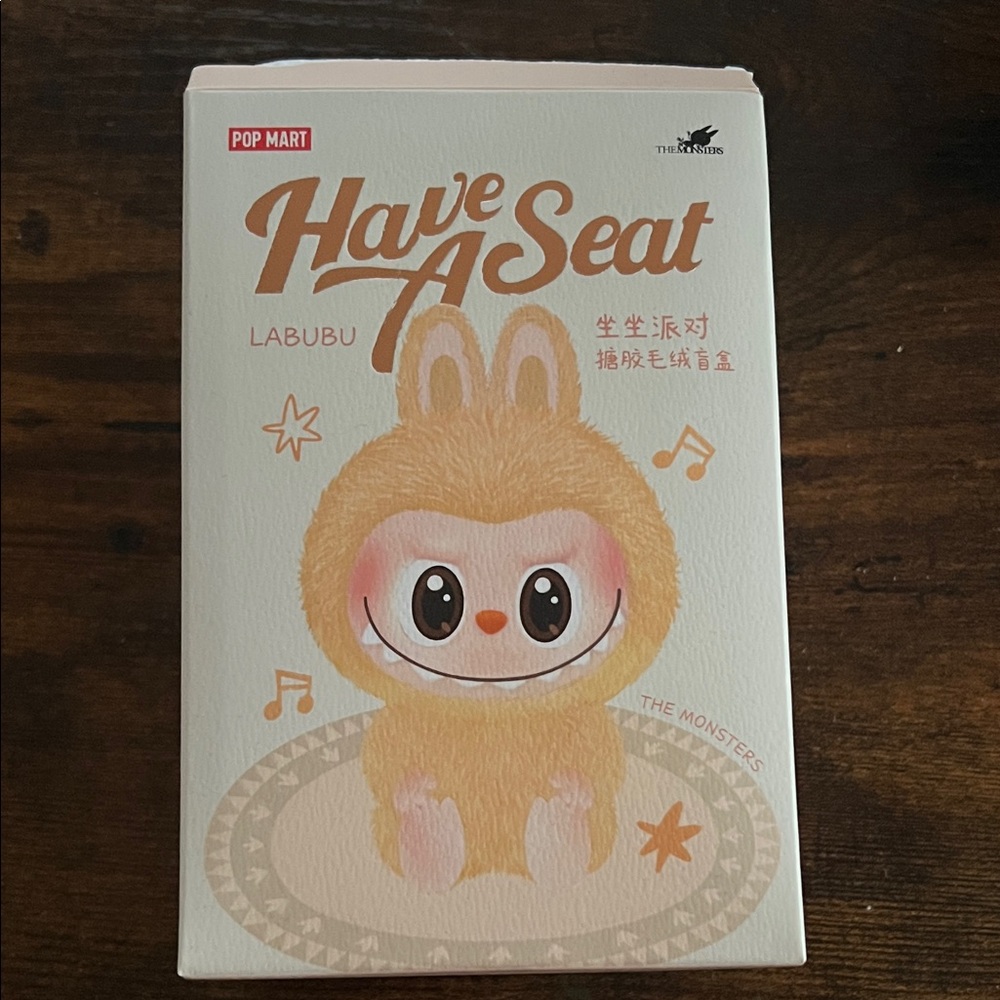 Pop Mart Labubu Have A Seat Toy - BABA